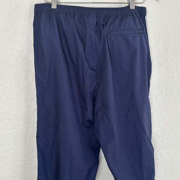 Ralph Lauren Blue Windbreaker Rain Pants Gorpcore Athleisure Athletic Large - Picture 6 of 7